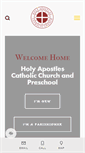 Mobile Screenshot of holyapostlescc.org
